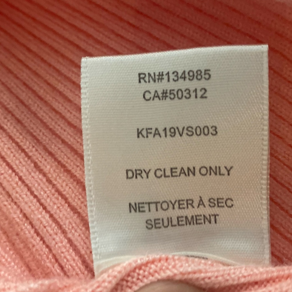 For Love And Lemons Nina Cardigan Peach Pink Size XXS - Picture 7 of 8